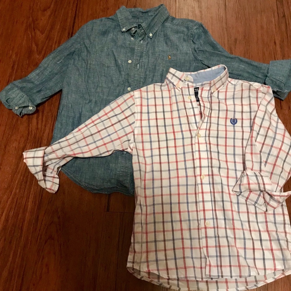 Boys button up shirt